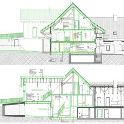 Projet à vendre de 3 appartements sur plan à Lussy. Pour investisseurs