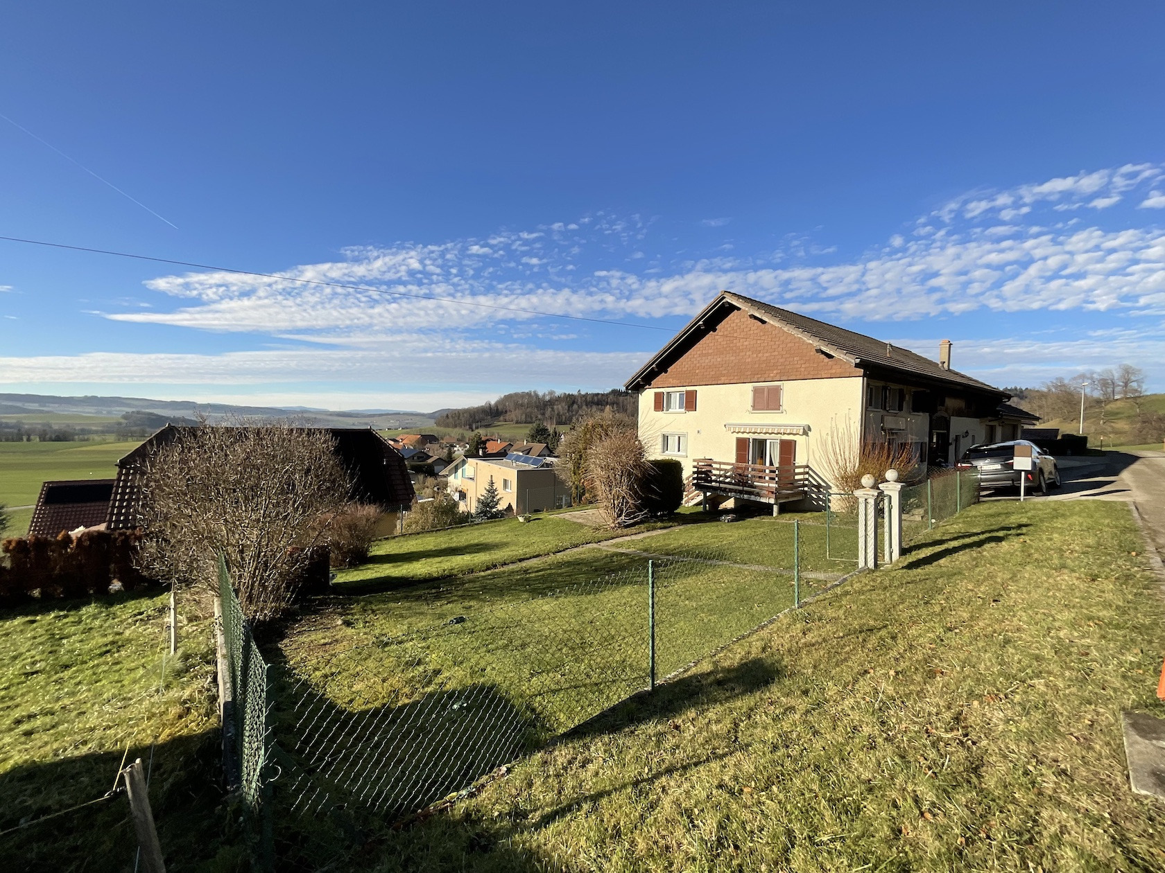 Vuarmarens : Maison jumelée, ancienne ferme